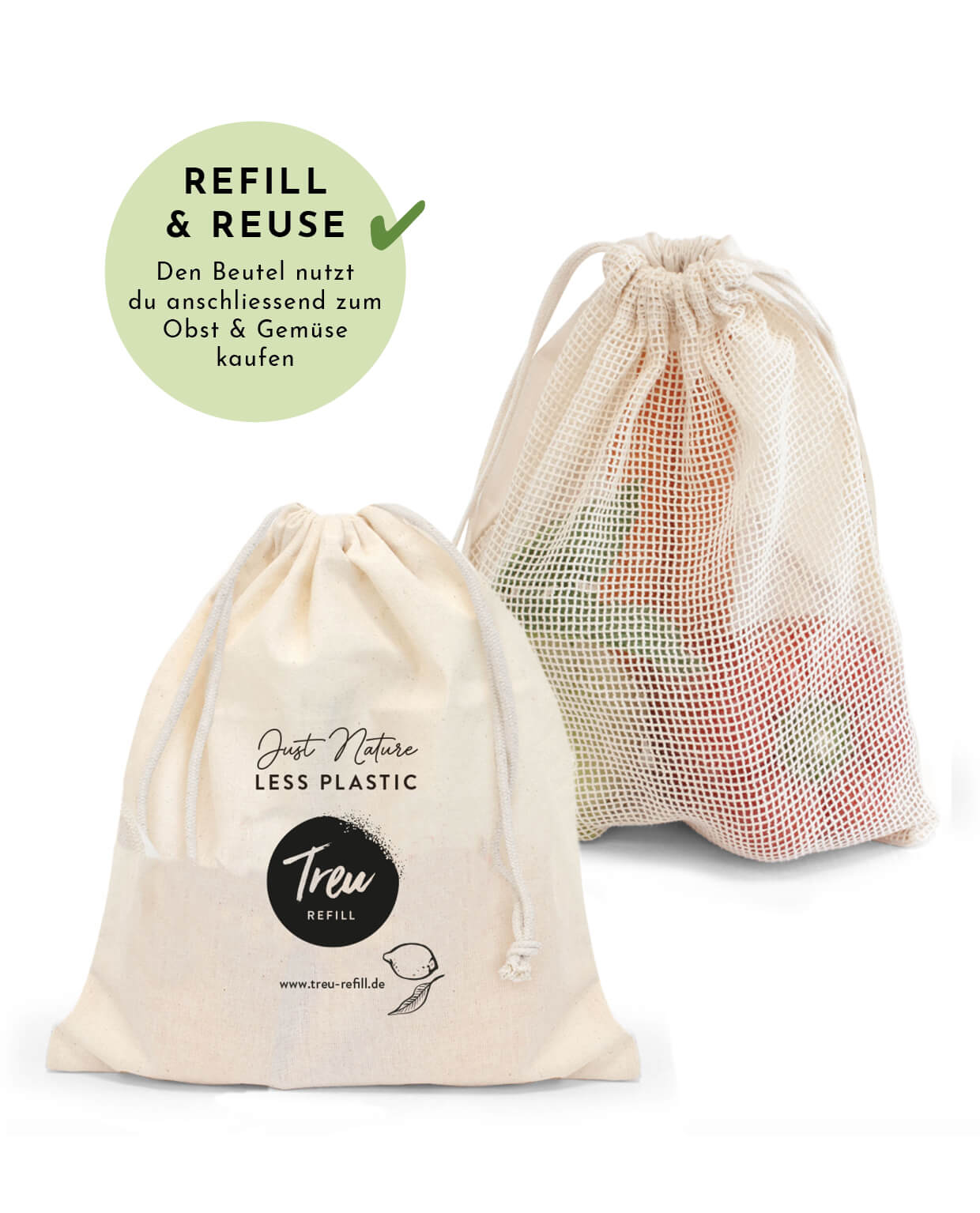 Geschenkbeutel für deine Naturkosmetik - wiederverwendbar